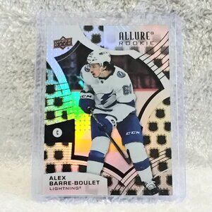5/$20 Mint 2021/22 UD Allure Alex Barre-Goulet Shield 1917 Rookie NHL Card 123!!